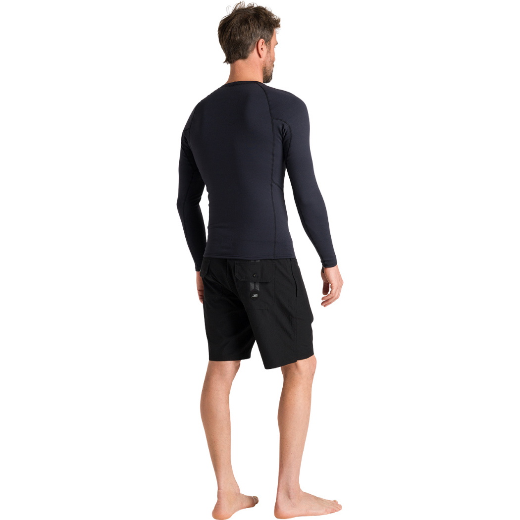 2026 C-Skins Mens Thermal Skins Long Sleeve Rash Vest C-HDILSM - Black